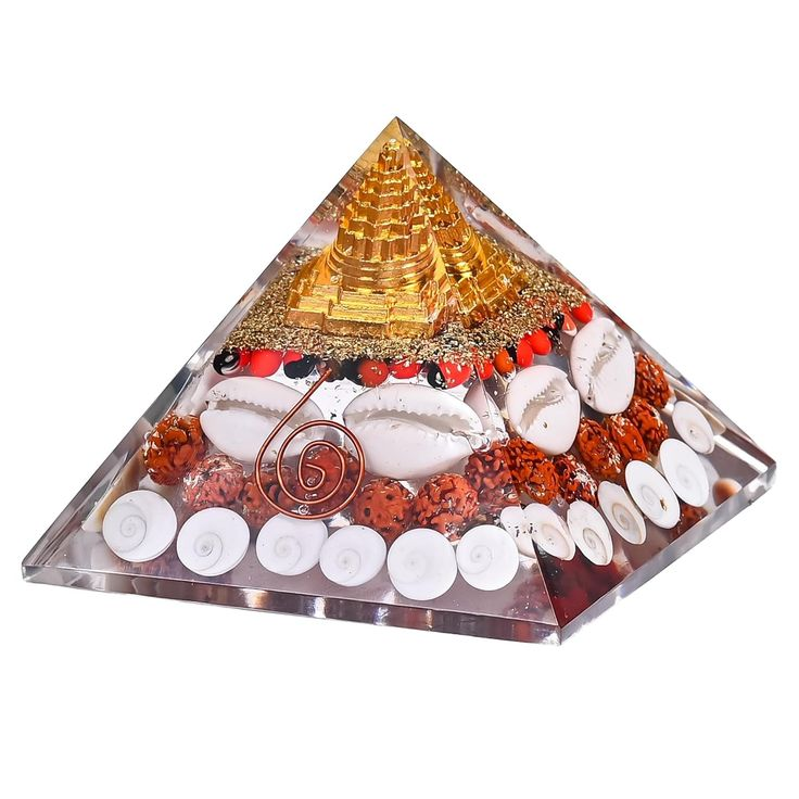 Gomti Shree Yantra Orgone Pyramid