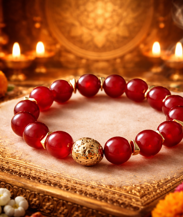 Carnelian Stone Bracelet