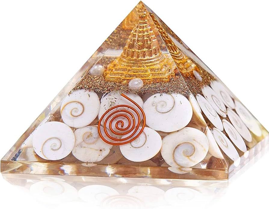 Gomti Shree Yantra Orgone Pyramid