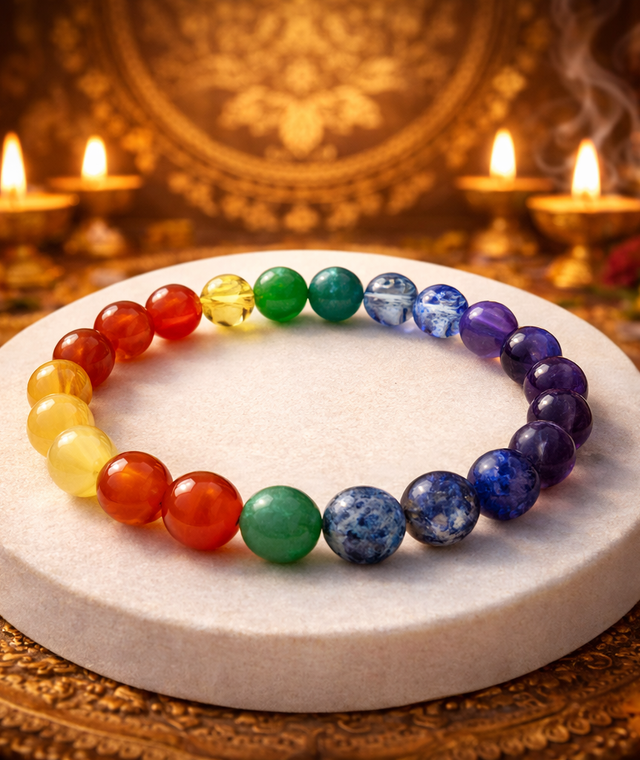 Natural 7 Chakra Bracelet