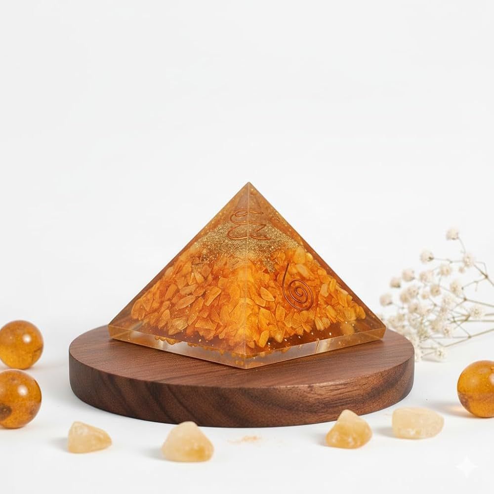 Citrine Pyramid