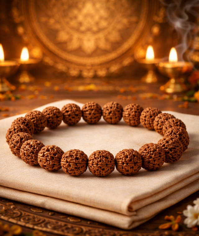 5 Mukhi Rudraksha Bracelet