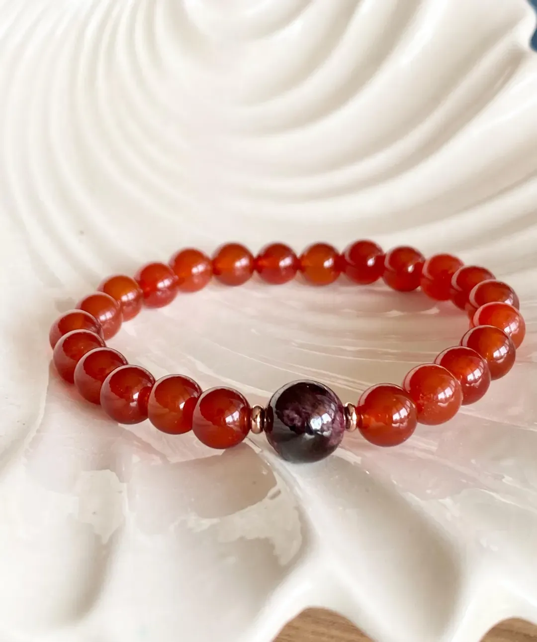 Carnelian Stone Bracelet