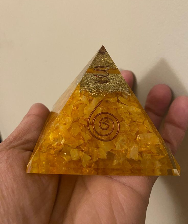 Citrine Pyramid
